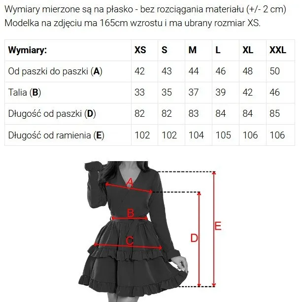 657-2 Elegancka sukienka midi z kopertowym dekoltem i tiulowymi rękawami - beżowa